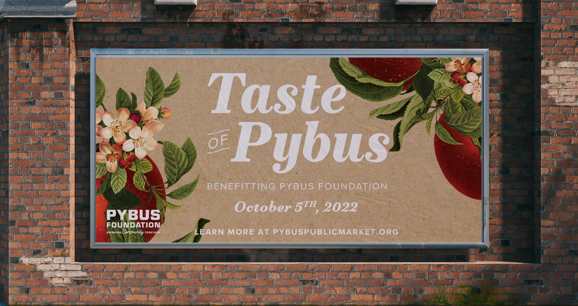 Taste of Pybus billboard