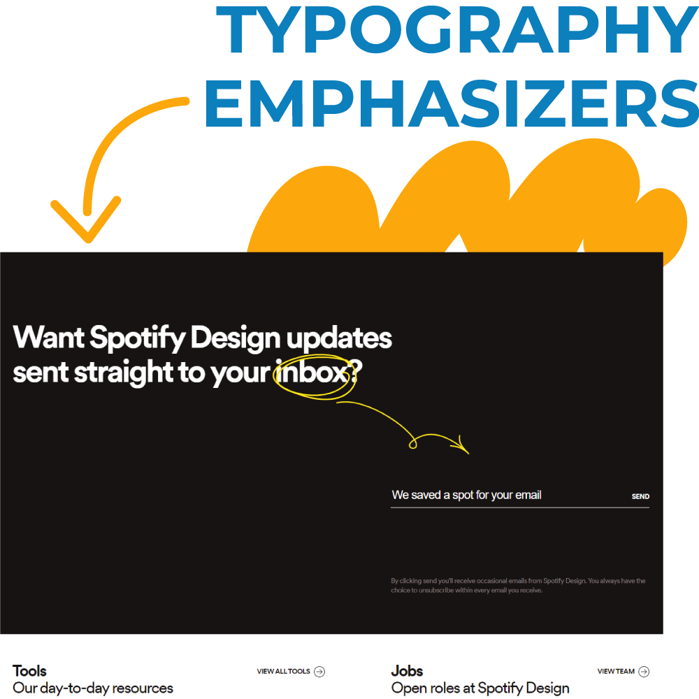 Typography Emphasizers