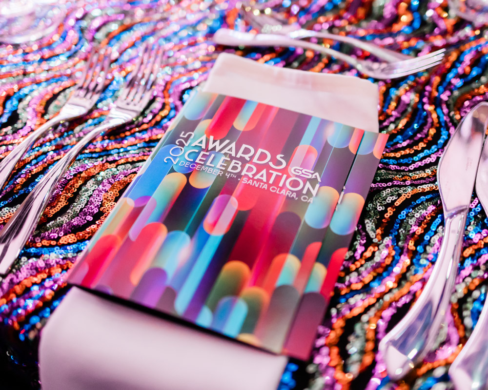 A paper program booklet